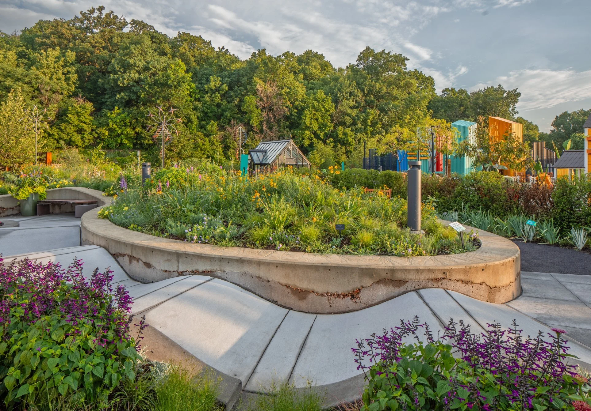 Lauritzen Gardens Children's Garden — The Architectural Offices